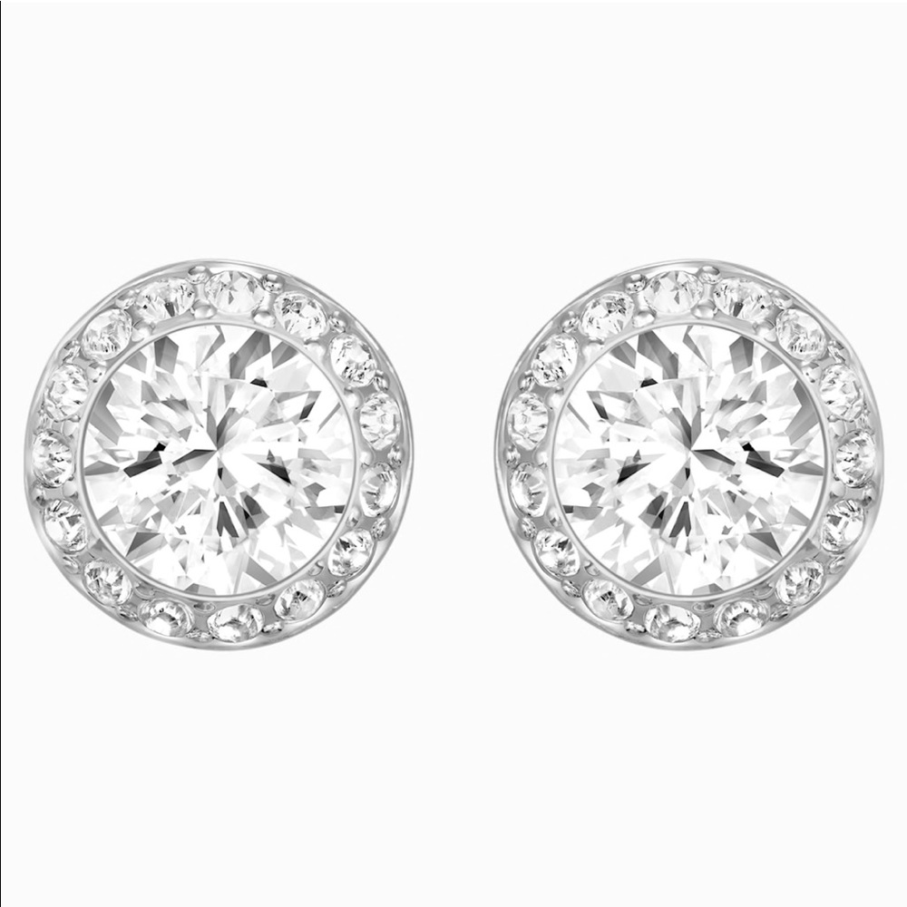 Swarovski Angelic Pierced Crystal Earrings